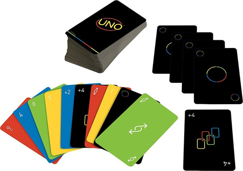 Novo Jogo De Cartas Uno Minimalista Original Mattel Gyh69