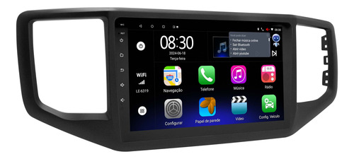 Multimidia Amarok 17/22 Android 14 9p 2gb Voz Carplay 2cam