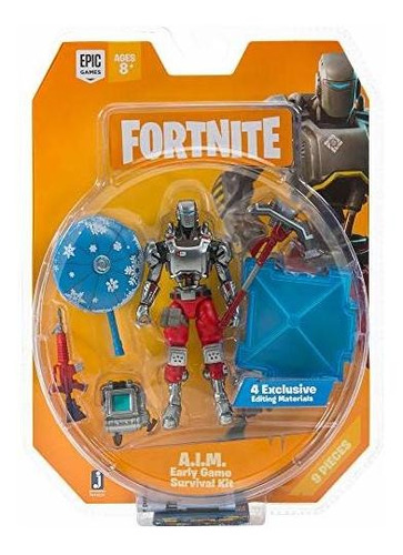 Fortnite Early Game Kit De Supervivencia Figura Paquete Obje