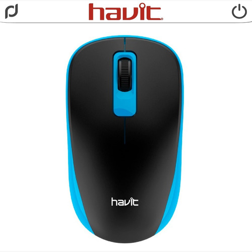 Mouse Inalambrico Havit Ms626gt 1200dpi 3 Botones 10m 2 @pd Color Azul