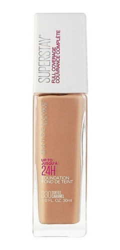 Imagen 1 de 5 de Base De Maquillaje Maybelline Super Stay 24hs Full Coverage