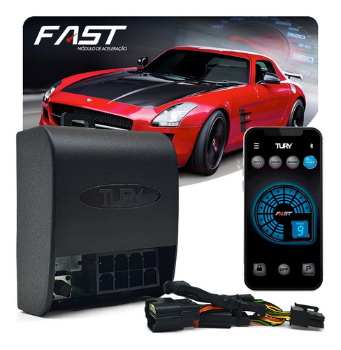 Módulo Eletrônico Ford F250 2016 Bluetooth App Fast Tury
