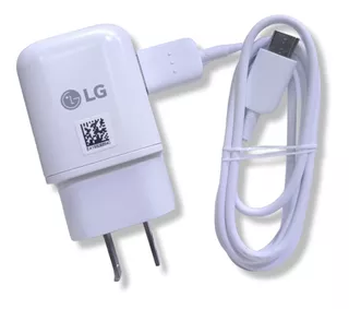 Turbo Cargador LG Cable Tipo C 5v 9v/1.8a Original V20 G5 G6