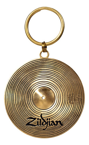 Llavero De Platillo Zildjian, Laton