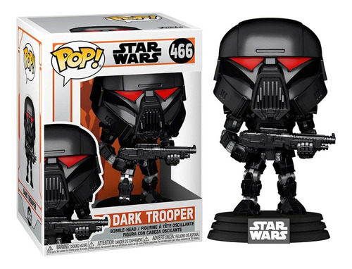 Funko Pop! Star Wars Mandalorian : Dark Trooper #466