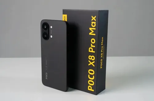 Celular Xiaomi Poco X8 Pro Max 12gb Ram 256gb - Global Preto Preto