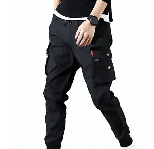 Pantalones Bombachos De Estilo Hip Hop Para Hombre Cargo