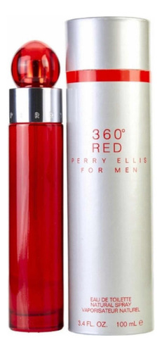 Perry Ellis 360° Red Edt 100ml Para Hombres 