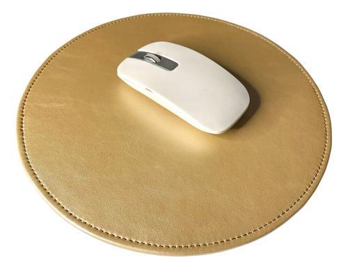 Mouse Pad De Cuero 22 X 22 Cm. 