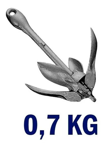 Kit De Fondeo Ancla Plegable De 0,7 Kg C/ Accesorios Palermo