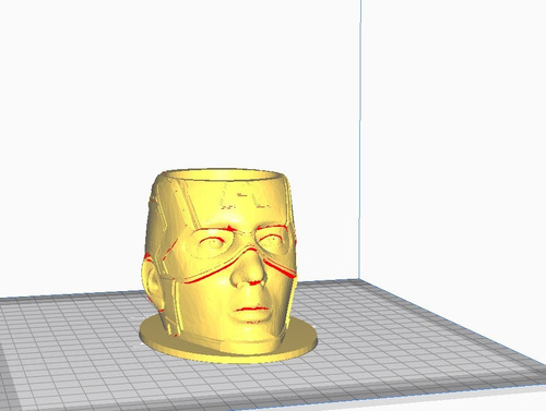 Mate Capitan America Archivo Stl Impresion 3d 