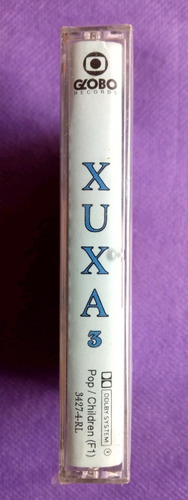 Xuxa 3 Edição Espanha 1992 K7 Cnae Globo Records Ljfs (Usado)