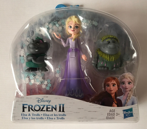 Elsa Y Los Trolls Frozen 2 Hasbro 2019 Disney Figura 11cms (Usado)