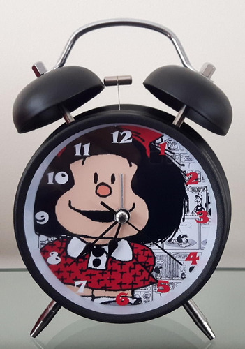 Reloj Despertador Estilo Vintage Mafalda Lindo Regalo