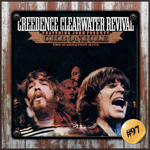 #97 - Cuadro Decorativo Vintage / Creedence Clearwater Rock