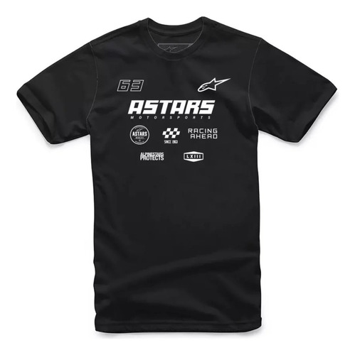 Remera Moto Alpinestars Multi  Race  Tee-allmotors-