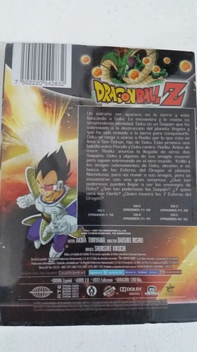Dragon Ball Z Temporada 1 Dvd. | Envío gratis