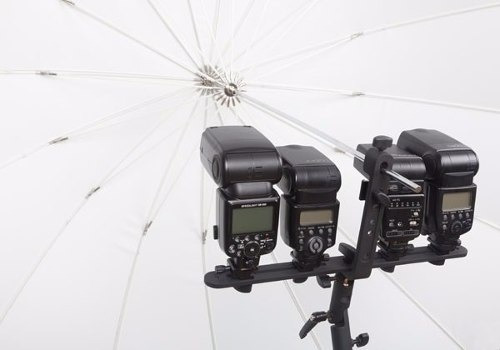 Imagen 4 de 7 de Barra C/ Rotula Multiple Flash P/ Sombrilla Soft Box Phottix