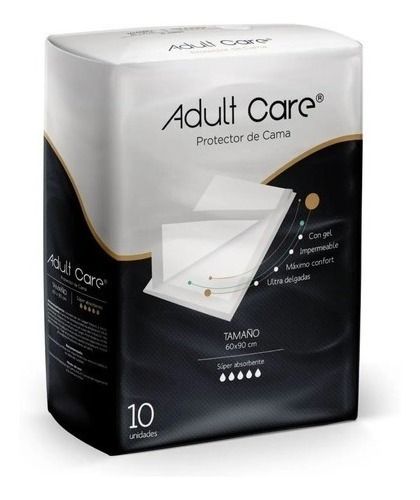 60 Adult Care Zalea Descartable Cubre Colchón