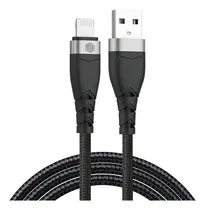 Comprar Cable De Datos Jd D-30 Usb A Compatible iPhone Carga Rapida* Color Negro