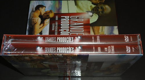 Cleópatra Duplo Gandhi A Um Passo Da Eternidade Box 4 Dvds