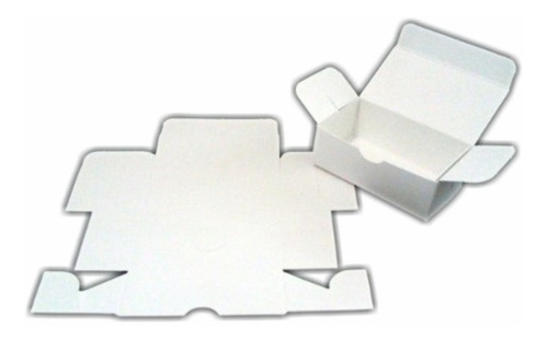 100 Cajas Autoarmable Para 100 Tarjetas D Presentación 9x5cm