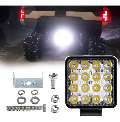 Kihor Ranger Luz Respaldo Led 48 W Mejorada Para Polaris Xp