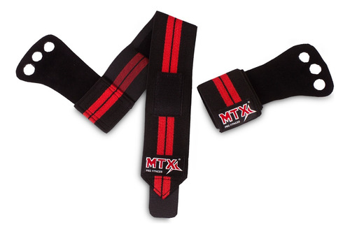 Callera Con Muñequeras Crossfit Gimnasio Pesas Barras Power M Negro