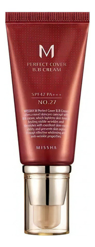 Base de maquiagem em creme Missha Perfect Cover BB Cream BB Cream - 50mL