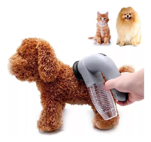 Aspiradora Portátil For Pelo De Perro Con Cardador