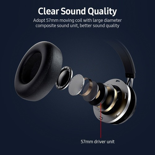 Bluedio Bt5 Auriculares Inalámbricos Bt5.0 Montados En La Ca