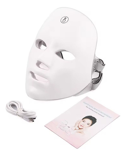 Máscara Led Facial De 7 Colores Máscara Led Estética Z1