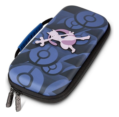Protector Nintendo Switch Oled Mewtwo Poké Estuche Wonder Go Color Pokè Morado Negro Lavanda Mewtwo