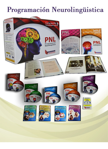 Curso Pnl Con Caja / 4 Libros / 3 Cds. Usado Parcialmante