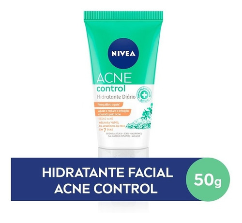 Nivea Hidratante Facial Acne Control 50ml Tipo de pele Oleosa