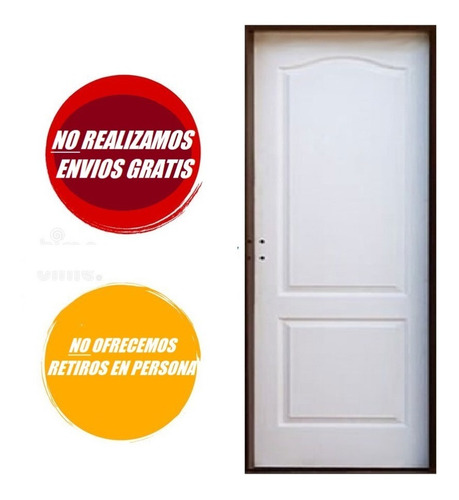 Imagen 1 de 5 de Puerta Placa Craftmaster. 60 P/ Durlock. Marco Chapa 22 T10