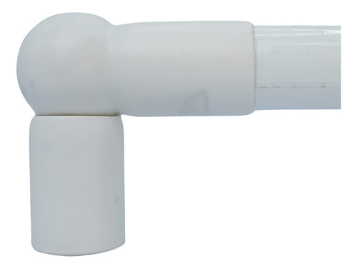 Kit 4 Cotovelos Para Corrimão Escada Regulável 1.1/2 Pol Branco