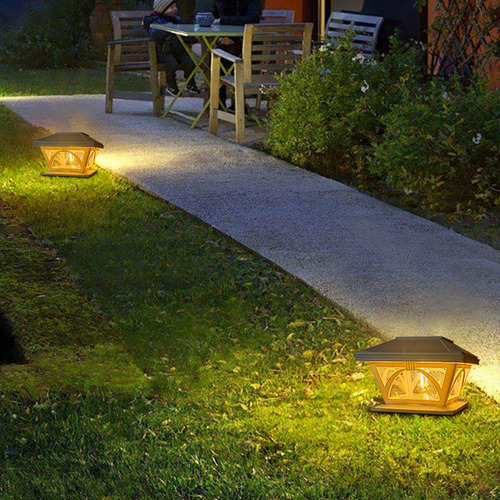 Faros De Columna Led Solares Para Iluminación Exterior, Noch