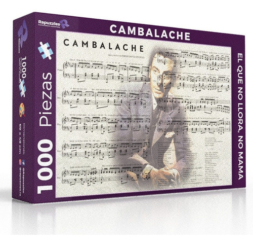 Rompecabezas Cambalache 1000 Piezas - Diseño Argentino