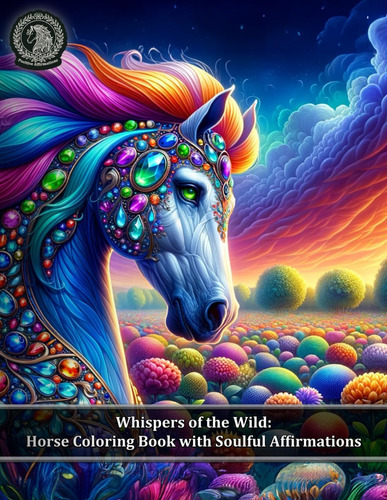 Libro: Whispers Of The Wild: Horse Coloring Book With Echoes