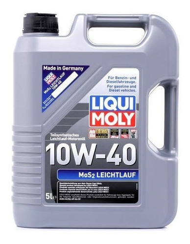 Liqui Moly Mos2 Leichtlauf 10w40 5lt.