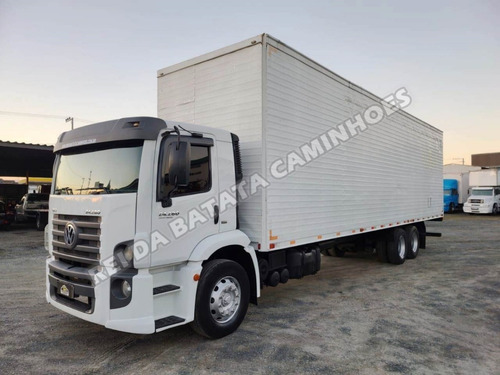 Imagem 2 de 13 de Volkswagen Constellation 24.280 Truck Baú 11 Metros Revisado