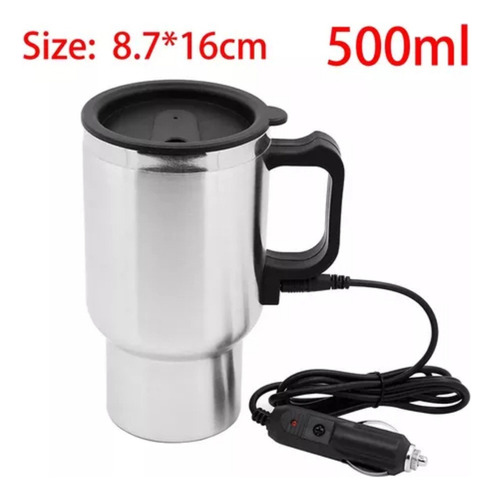 Vaso Eléctrico, Vaso For Calefacción De Coche, 12 V, 450 Ml