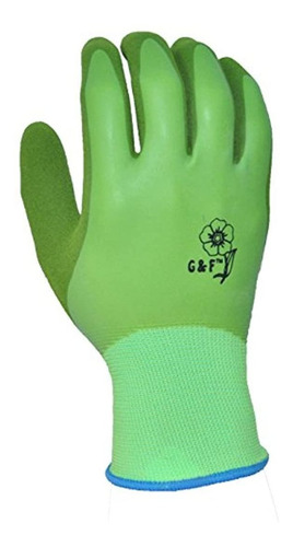 Guantes De Jardinería, Trabajo Con Revestimiento (6 Pares)