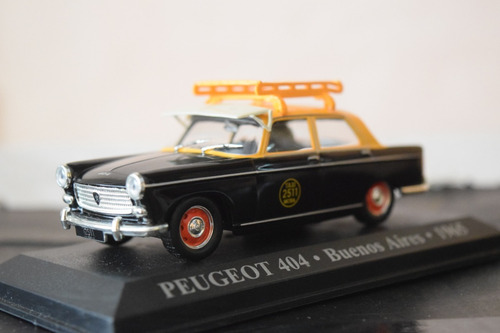 Taxi Peugeot 404 1965 Bs As Ixo Sin Caja 1/43 (Usado)