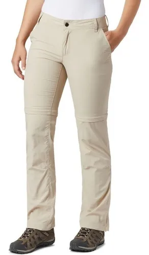 GENERICO Pantalon Trekking Mujer Secado Rapido Desmontable Verde