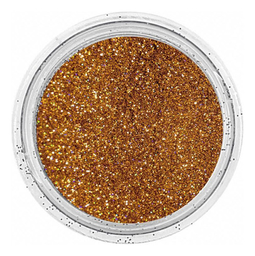 Glitter Laranja Holografico Ag 50g