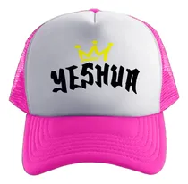 Comprar Yeshua Corona Rey Gorra Cristiana Friki Tu Eres Rosa Chicle Talle Único Regulable Yeshua Corona Rey