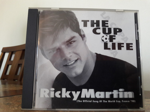Cd Ricky Martin - The Cup Of Life (04 Versiones + 02 Bonus)