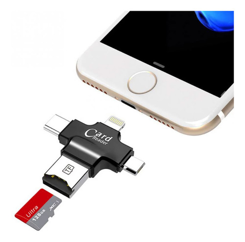 Adaptador Otg iPhone Respalda Fotos Y Videos A Micro Sd